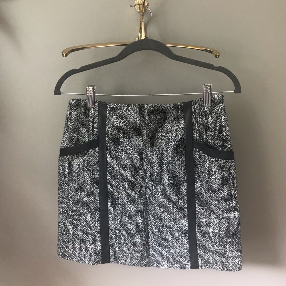 Banana Republic Tweed Mini Skirt